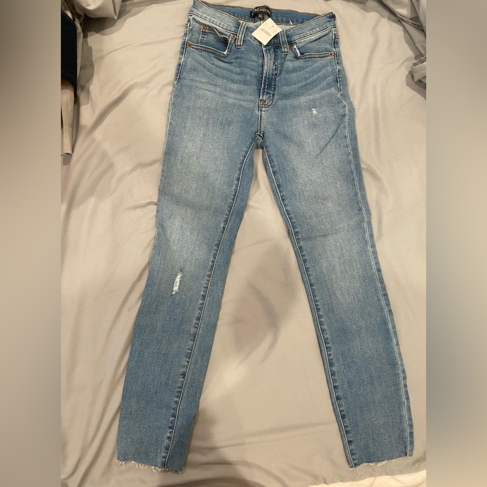 JCrew Factory Jeans with Raw Hem [NWT]